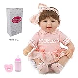Kaydora Reborn Baby Doll Lifelike Adorable Baby Girl Doll, 16 Inch Weighted Baby Doll