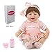 Kaydora Reborn Baby Doll Lifelike Adorable Baby Girl Doll, 16 Inch Weighted Baby Doll
