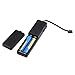 El Wire LED Light up Shutter Glasses for Party Concert 3-mode Sound Control Blue