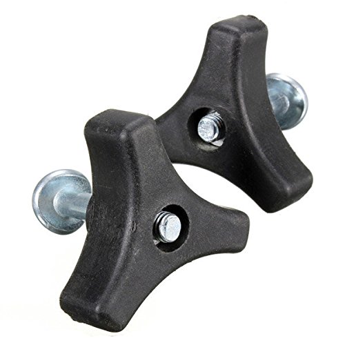 Pink Lizard 2pcs Triangle Handle Knob Screw Bolt For Honda Lawn Machine/Lawn Mower