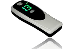 iBACheck Portable Breathalyzer with High Accuracy Semiconductor Sensor, Digital LED Display, 4 Default Units and Easy to Use, Compact Size Alcohol Detector