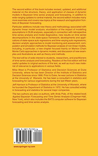 Bayesian Forecasting and Dynamic Models (Springer Series in Statistics)