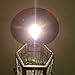 Garden Sunlight C5116W1 Solar Lighthouse Garden Decor, Blue/White, White LEDs, (35-Inch)