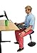 Wobble Stool Standing Desk, Flexible Seating Adjustable Office Ergonomic Seating, Wobble Stools for Alternative Classroom Seating, Active ADHD Chair, Wiggle Chairs