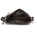 Daosen Vintage Canvas Large Unisex Messenger Sling Bag Casual Sport Shoulder Bag Messenger Bag Everyday Satchel Bag Brown