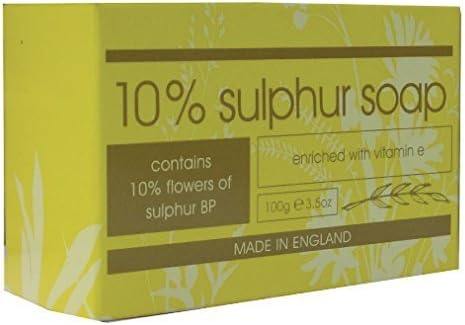 8X 100G 10% Sulphur Soap