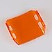lightronic 4pcs 18W Amber Lens Cover LED Light Bar Covers Led Light Pods (Amber)
