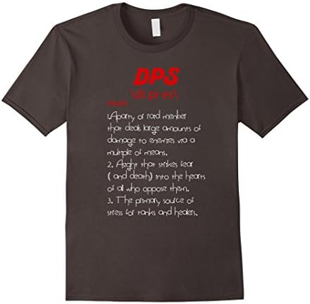 Men's DPS Shirt Wow Funny Definition XL Asphalt