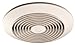 Broan-NuTone 673 Vertical Discharge Utility Fan, 6-Inch 60 CFM 4.5 Sones, White Plastic Grille