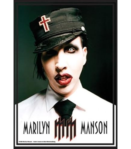 MARILYN MANSON 　　　BORN VILLAIN 　入手困難ポスター 411mxBOUMML._SY200_QL15_.jpg