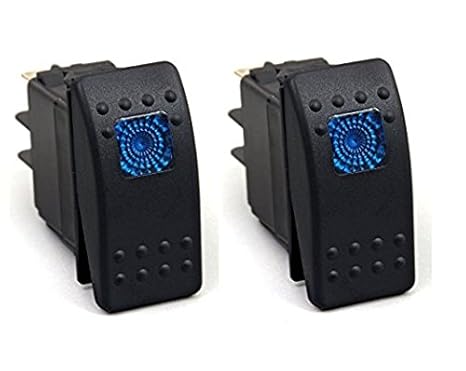 Auto Motorrad Hotsystem 2 X 12v Wasserdicht Auto Kfz Schalter Wippschalter Ein Ausschalter Led Beleuchtet Wechsel Switch Kippenschalter Grun Somase Com Br