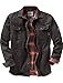 Legendary Whitetails Men's Journeyman Flannel Lined Rugged Shirt Jacket