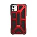 URBAN ARMOR GEAR UAG Designed for iPhone 11 [6.1-inch Screen] Monarch Feather-Light Rugged [Crimson] Military Drop Tested iPhone Case