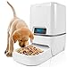 SereneLife Automatic Pet Feeder - Electronic Digital Dry Food Storage Meal Dispenser with Built-in Microphone, Voice Recorder, and Timer Programmable to Feed Cat and Dog and Small Animals SLAPF18