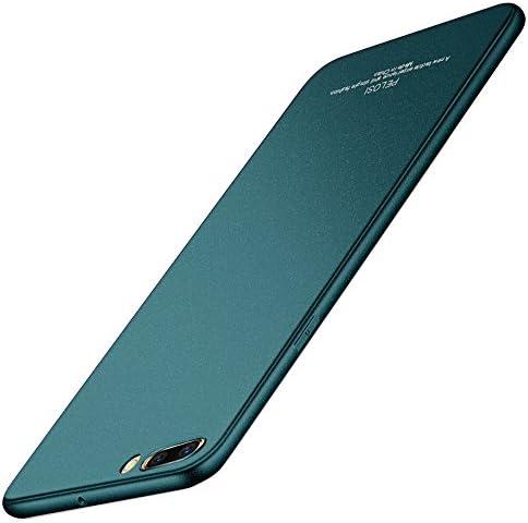 Pelosi Original Frosted Matte Ultra Slim Sandstone Soft Back Cover Case &amp; Screen Protector for Oneplus 5 Five (Green)