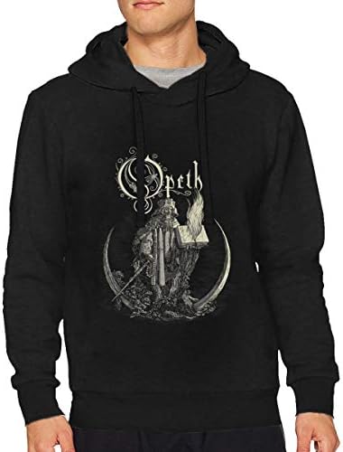 Opeth Men's Hooded Sweatshirt, No Pocket Sweater