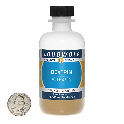 Dextrin / Fine Yellow Powder / 2 Ounces / 100% Pure / Food Grade / SHIPS FAST FROM USA