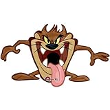 Taz Shaped Jumbo Foil Balloon (Brown) Party Accessory