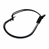 Gamaktasu Drop Shot/Split Shot Weedless Hook-5 Per Pack (Black, 1, 5)