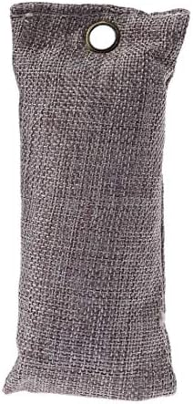 75g Bamboo Charcoal Air Freshener Purifier Activated Carbon Absorber Bag(gray)