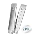 Bundaloo Box Cutter Blades 2 Pack - for Cartons, Cardboard, Paper and Boxes - Open Packages Fast 4-Inch Long, Sharp Replaceable, Retractable Razor Blade- Safety Sliding Mechanism