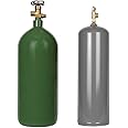 Oxygen-Acetylene Welding Cylinder Set Includes 40 cuft Steel Acetylene and 40 cuft Steel Oxygen