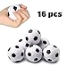 WATINC 16Pcs 2.5Inch Soccer Ball Squeeze Toy Soft Foam Sports Balls for Kids Sports Themed Party Favor Toys, Squeeze Balls for Stress Relief, Ball Games and Prizes, Perfect for Small Hands Stress Ball