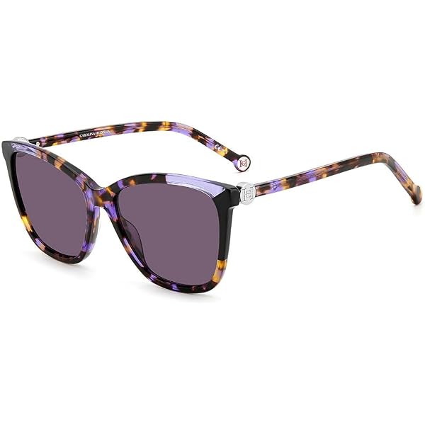 Carolina Herrera Brown Shaded Violet Square Ladies  display picture 2