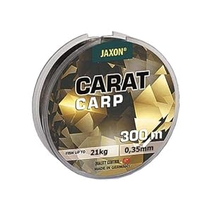 Jaxon Carat Carp Bobine De Ligne De Pêche Monofilament 300 M