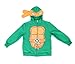 Teenage Mutant Ninja Turtles Boys Costume Zip Up Hoodie Sweatshirt