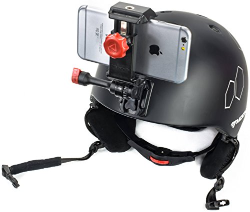 Snowboarding Camera Mount for Helmet and All Samsung & Iphones