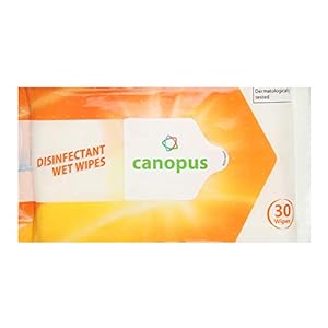 Canopus Disinfected Wet Wipes – 30 Pulls