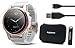 PlayBetter Garmin Fenix 5S Sapphire (Rose Gold with White Band) Power Bundle | Includes HD Screen Protectors, Hard Case & PlayBetter Portable Charger | Multi-Sport Watch, Sapphire | Bundle