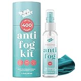 Anti Fog Spray for Glasses - Cloth Included - for