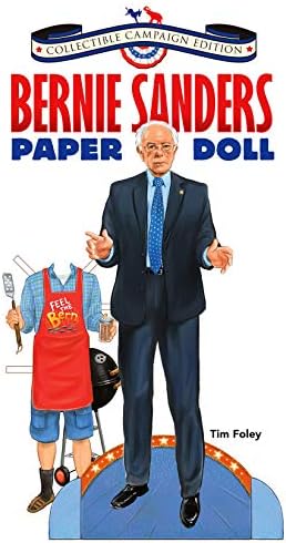 Bernie Sanders Paper Doll Collectible 2016 Campaign Edition