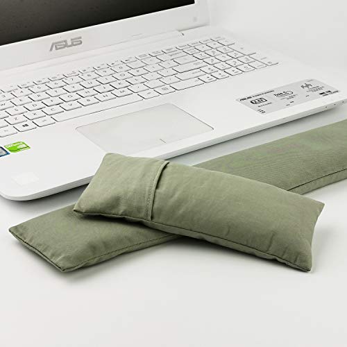 Mouse Pad Wrist Support Set Handmade Keyboard Wrist Rest Bean Bag