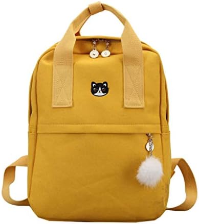 school bag for students,iOPQO Girl Canvas Backpack Satchel Travel Shoulder Bag