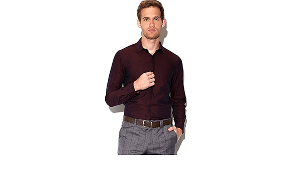 LOB- Camisa Vino Tornasol Camisa para Hombre VINO Talla 04 : Amazon.com.mx:  Ropa, Zapatos y Accesorios