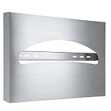 Alpine Industries Toilet Seat Cover Dispenser, Stainless Steel Brushed