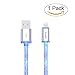 Lightning Charger Cable, Earfly Premium Aluminum Head iPad USB Cable 3 ft, Lightning Cable iPhone Charger Cords for iPhone, iPod and iPad (iOS1 pack)