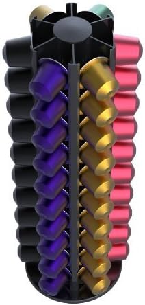 Travola Swiss Capstore Alu 60, Holds 60 Nespresso Capsules, Gift Boxed