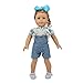 ZWSISU 18 inch Doll Clothes Gift Girls - Include 7 Set Toys Doll Outfits + 2 Pairs Shoes Accessories Gift Box fit American 18 inch Girl Dolls
