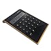 10 Digits Calculator ,Tilted LCD Display Inclined Design Dual Powered Solar Slim Desktop Calculator