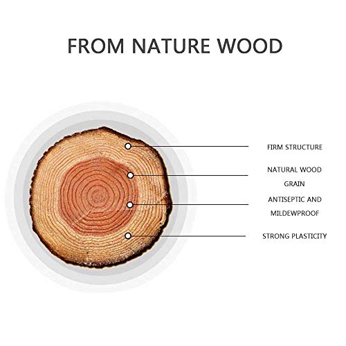 Umiwe Fireplace Bellows Fire Bellows Brown Dense Wood Material Air Blower Fire Bellow Cast Nozzle for Outdoor Camping BBQ Grill Chimney
