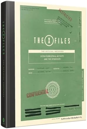 Xファイル ガイドブック The X-Files The Official Archives Blank Notebook: 110 pages, 6x9