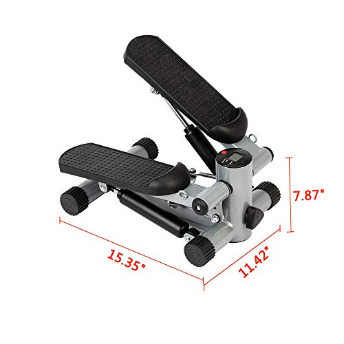 CozyPlayer Fitness Stair Steppers for Exercise, Mini Elliptical