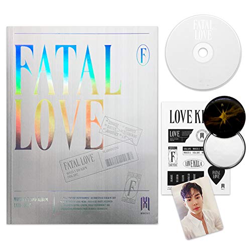 Monsta X 3rd Album Fatal Love Ver 4 Cd Photo Book Sticker Photo Card Official Poster Free Gift K Pop Sealed Amazon De Cds Vinyl