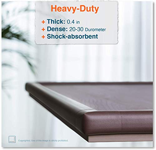 Roving-Cove-Corner-Guards-4-Pack-Furniture-Corner-Edge-Safety-Bumpers-3M-Pre-Taped-Coffee-Brown