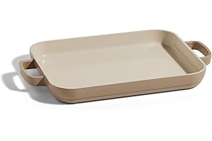 Our Place Mini Griddle Pan – 1.9L Nonstick Ceramic Sheet Pan & Stovetop Griddle with Handles | Toxin-Free Cast Aluminum | Ove