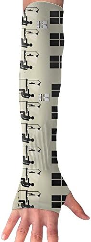 Work Cooling Arm Compression Long Sleeve Sun Guard - For Women, Men, Kid &amp; Youth - For Outdoor Cycling Bicycle